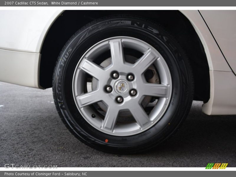 White Diamond / Cashmere 2007 Cadillac CTS Sedan