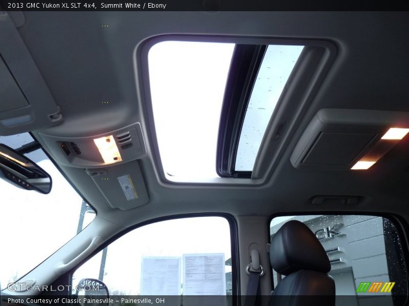 Summit White / Ebony 2013 GMC Yukon XL SLT 4x4