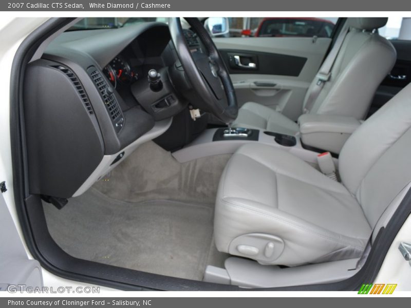 White Diamond / Cashmere 2007 Cadillac CTS Sedan