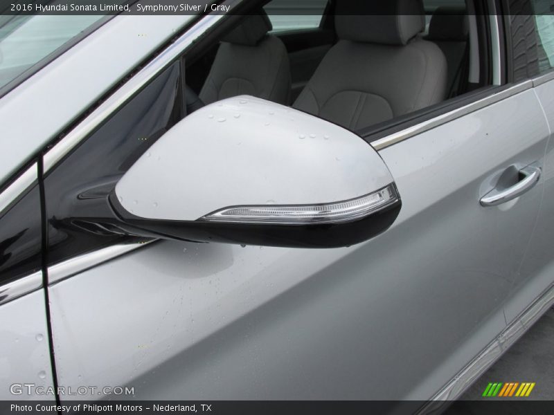 Symphony Silver / Gray 2016 Hyundai Sonata Limited