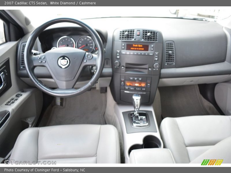 White Diamond / Cashmere 2007 Cadillac CTS Sedan