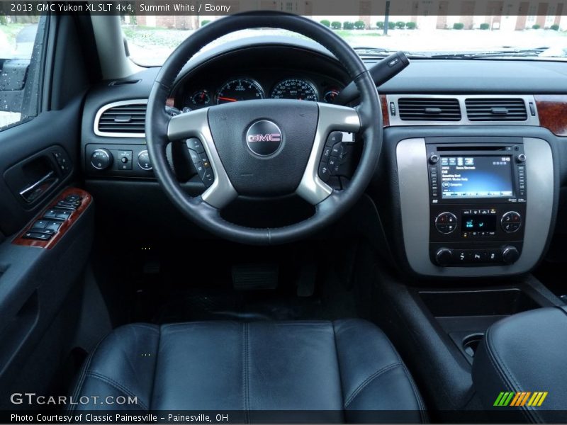 Summit White / Ebony 2013 GMC Yukon XL SLT 4x4