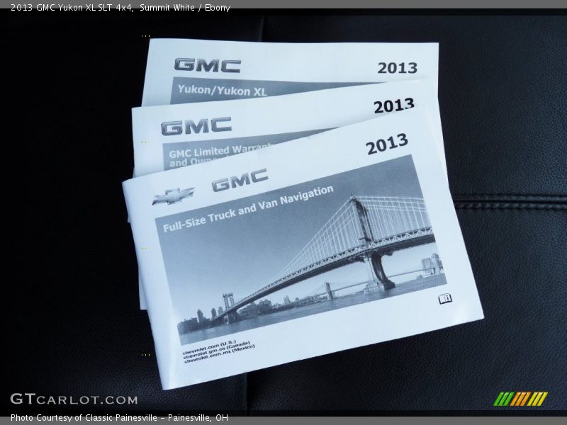 Summit White / Ebony 2013 GMC Yukon XL SLT 4x4
