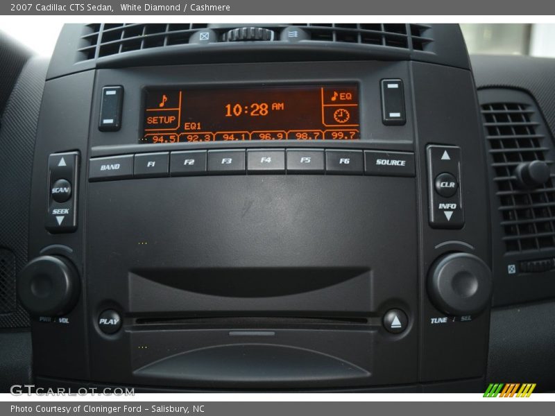 White Diamond / Cashmere 2007 Cadillac CTS Sedan
