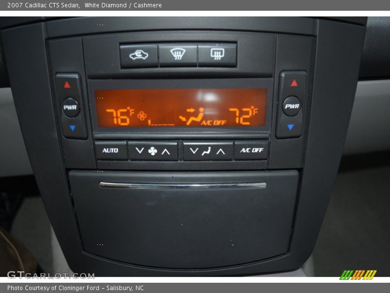 White Diamond / Cashmere 2007 Cadillac CTS Sedan
