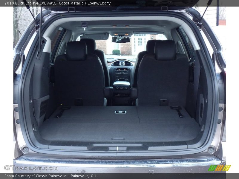 Cocoa Metallic / Ebony/Ebony 2010 Buick Enclave CXL AWD