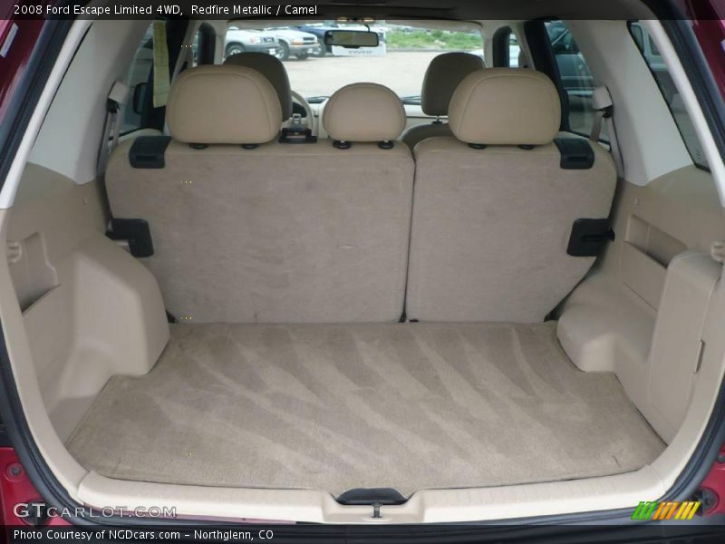 Redfire Metallic / Camel 2008 Ford Escape Limited 4WD