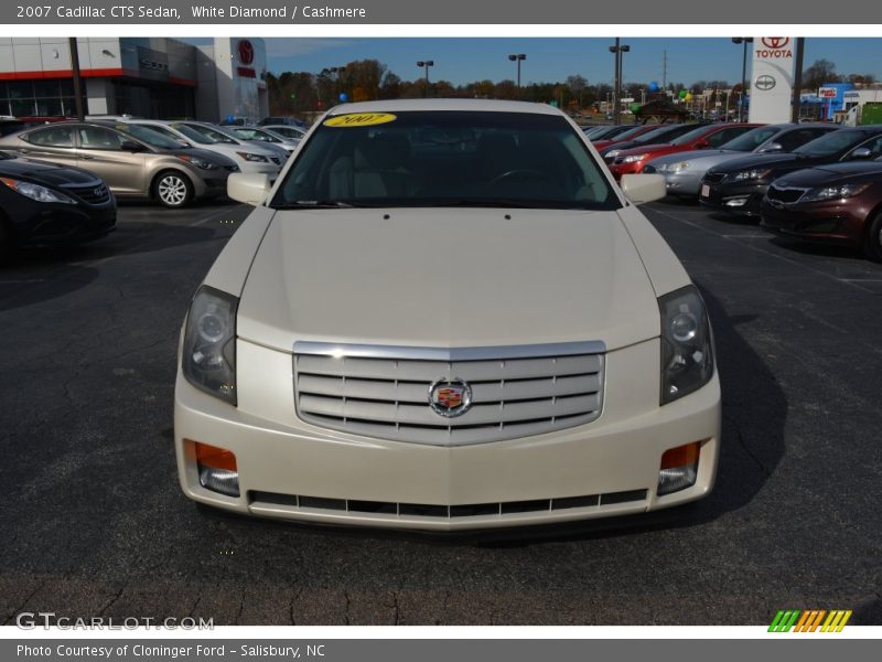 White Diamond / Cashmere 2007 Cadillac CTS Sedan