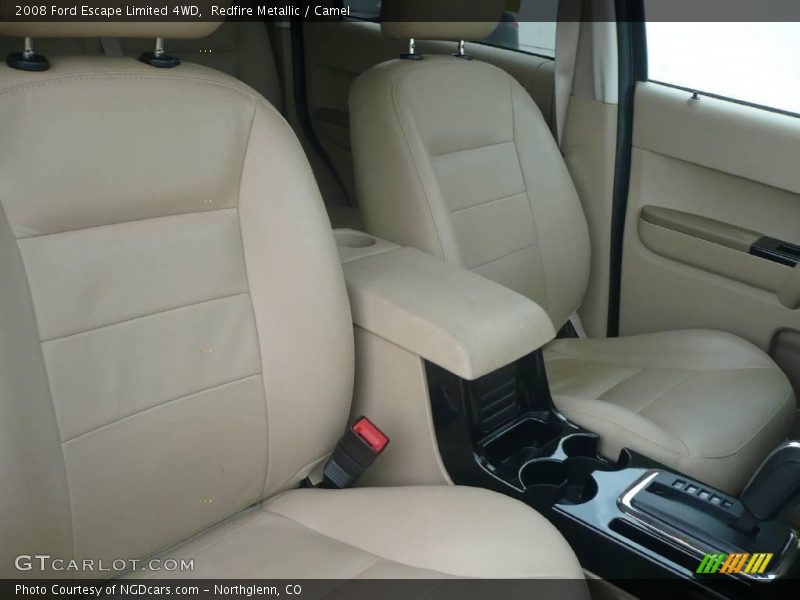 Redfire Metallic / Camel 2008 Ford Escape Limited 4WD