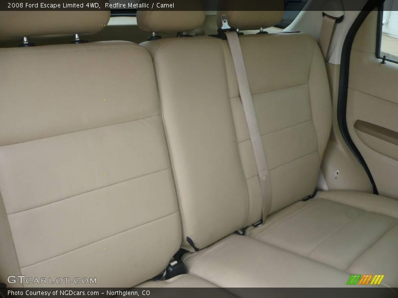 Redfire Metallic / Camel 2008 Ford Escape Limited 4WD