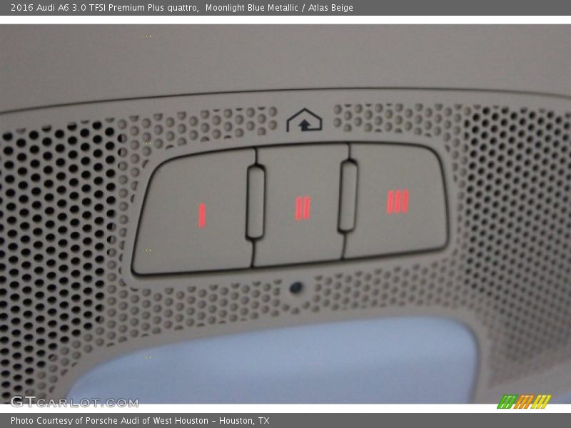 Moonlight Blue Metallic / Atlas Beige 2016 Audi A6 3.0 TFSI Premium Plus quattro