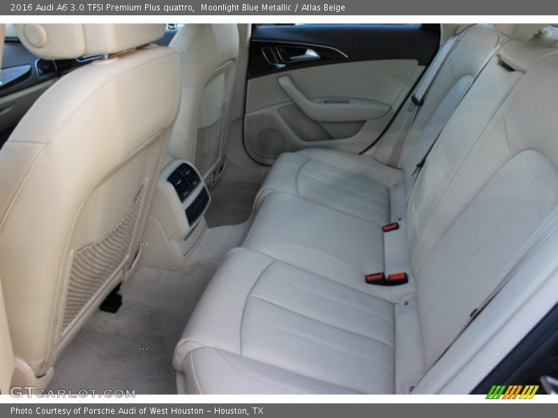 Moonlight Blue Metallic / Atlas Beige 2016 Audi A6 3.0 TFSI Premium Plus quattro