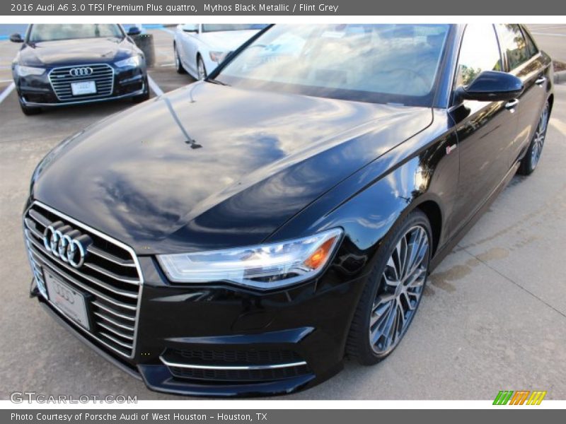Mythos Black Metallic / Flint Grey 2016 Audi A6 3.0 TFSI Premium Plus quattro