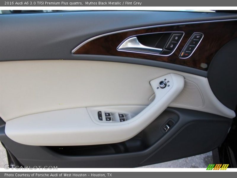 Mythos Black Metallic / Flint Grey 2016 Audi A6 3.0 TFSI Premium Plus quattro