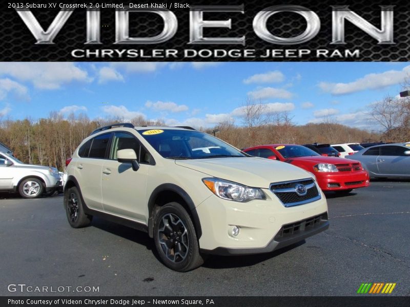 Desert Khaki / Black 2013 Subaru XV Crosstrek 2.0 Limited