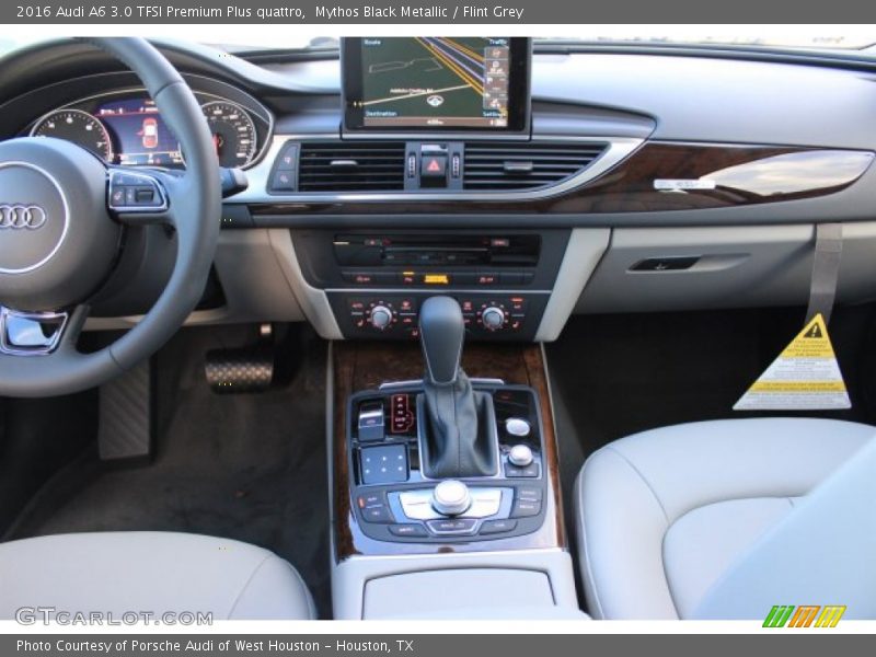 Mythos Black Metallic / Flint Grey 2016 Audi A6 3.0 TFSI Premium Plus quattro