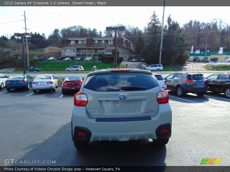 Desert Khaki / Black 2013 Subaru XV Crosstrek 2.0 Limited