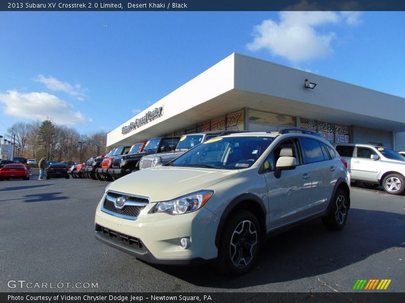 Desert Khaki / Black 2013 Subaru XV Crosstrek 2.0 Limited