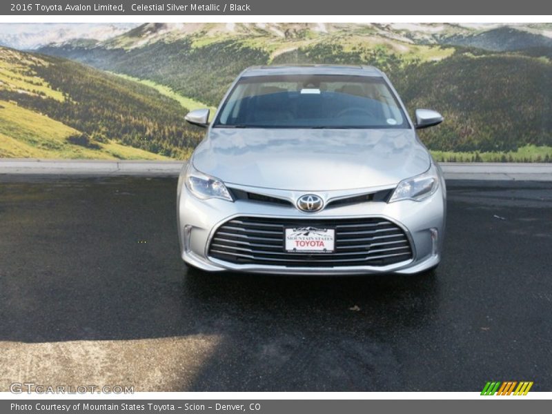 Celestial Silver Metallic / Black 2016 Toyota Avalon Limited