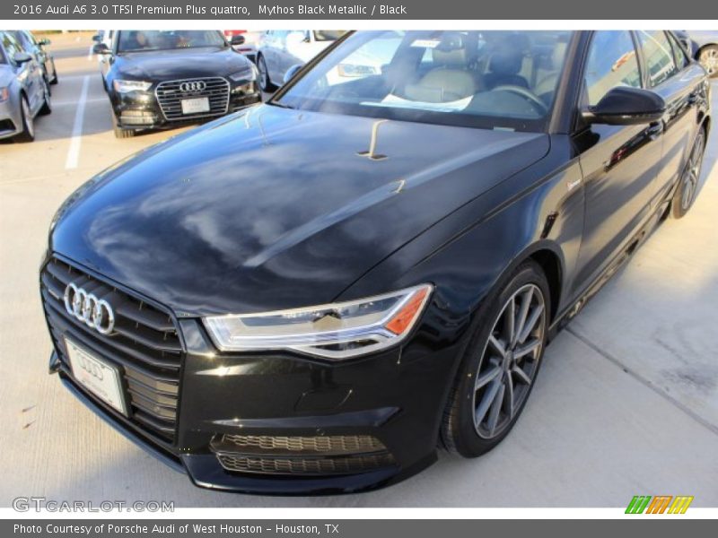 Mythos Black Metallic / Black 2016 Audi A6 3.0 TFSI Premium Plus quattro