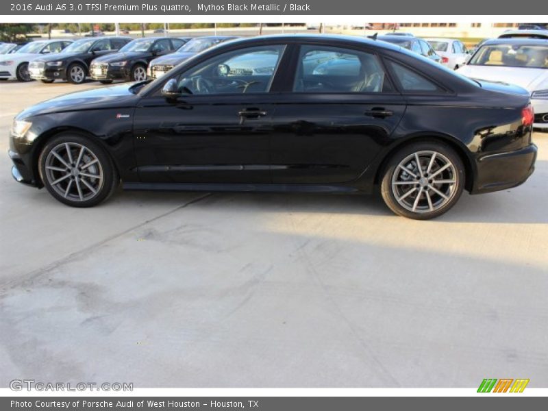 Mythos Black Metallic / Black 2016 Audi A6 3.0 TFSI Premium Plus quattro