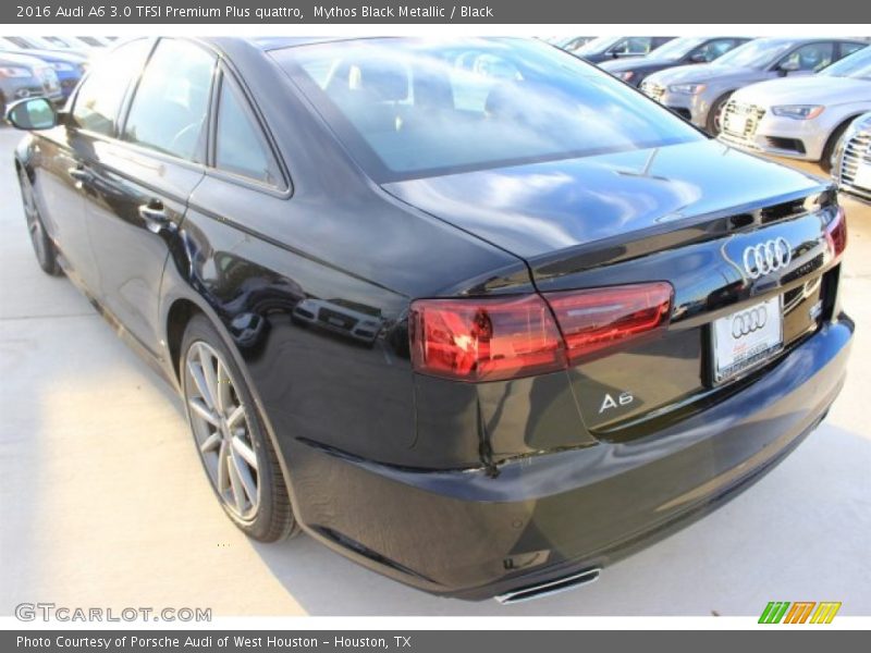 Mythos Black Metallic / Black 2016 Audi A6 3.0 TFSI Premium Plus quattro