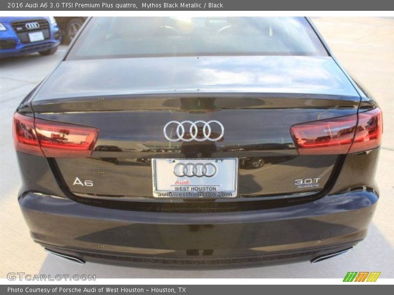 Mythos Black Metallic / Black 2016 Audi A6 3.0 TFSI Premium Plus quattro