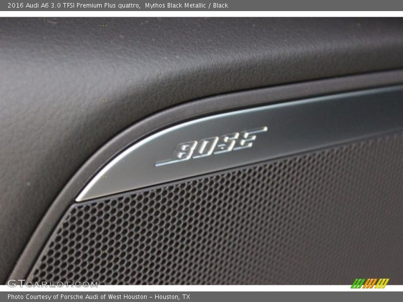 Mythos Black Metallic / Black 2016 Audi A6 3.0 TFSI Premium Plus quattro