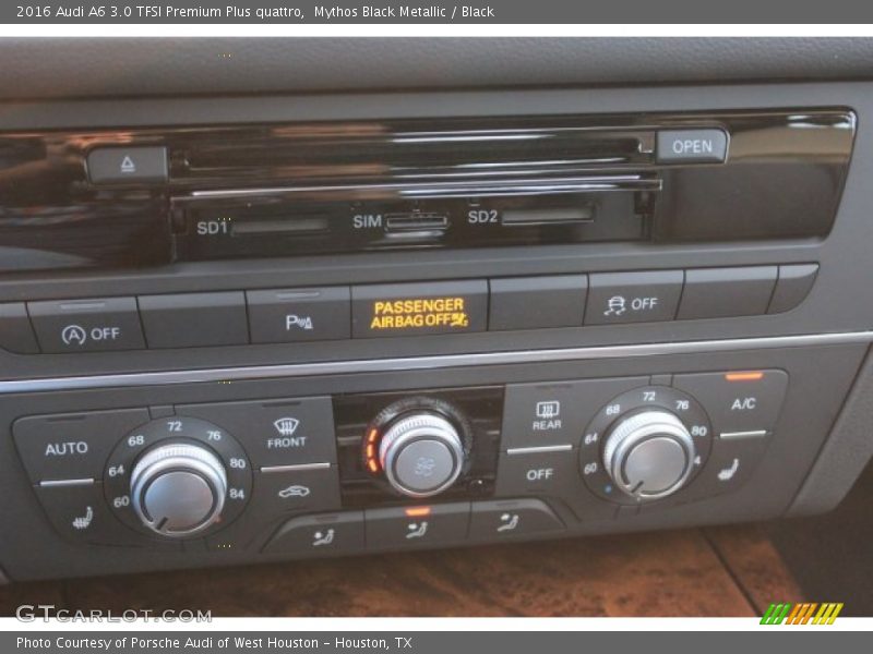 Mythos Black Metallic / Black 2016 Audi A6 3.0 TFSI Premium Plus quattro