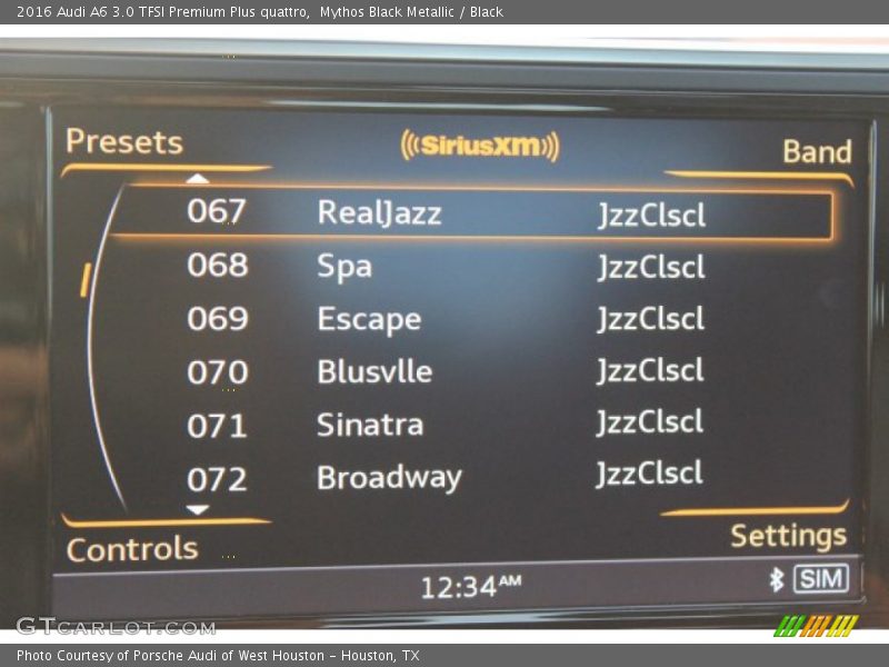 Mythos Black Metallic / Black 2016 Audi A6 3.0 TFSI Premium Plus quattro