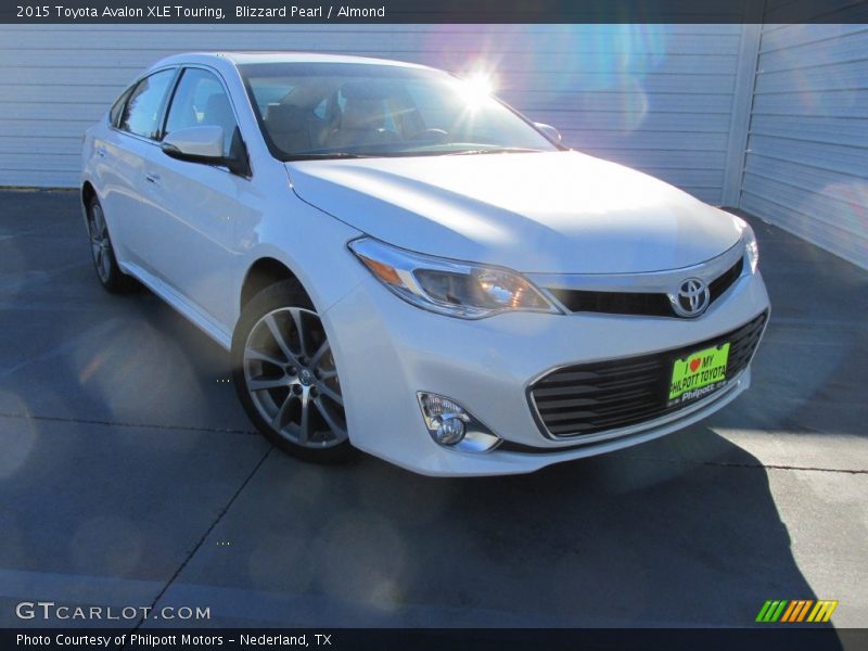 Blizzard Pearl / Almond 2015 Toyota Avalon XLE Touring