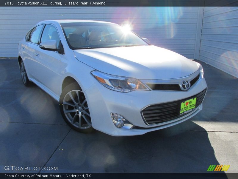 Blizzard Pearl / Almond 2015 Toyota Avalon XLE Touring