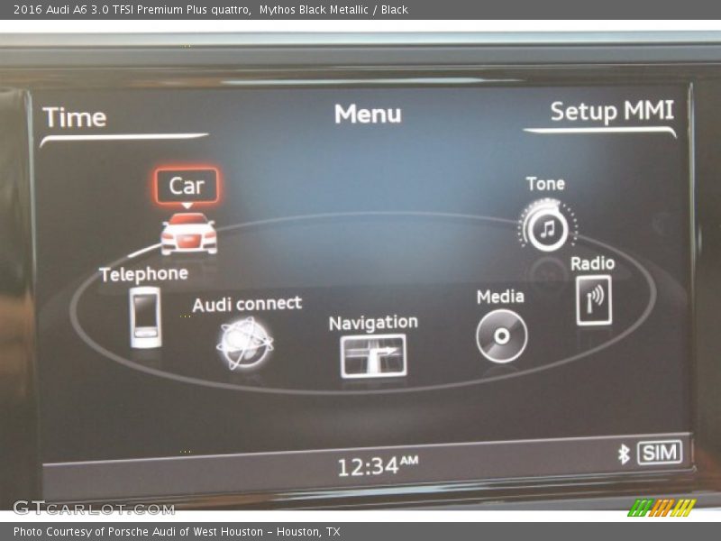 Mythos Black Metallic / Black 2016 Audi A6 3.0 TFSI Premium Plus quattro