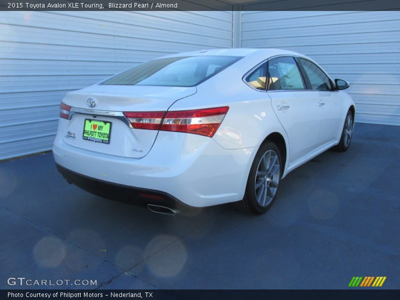 Blizzard Pearl / Almond 2015 Toyota Avalon XLE Touring