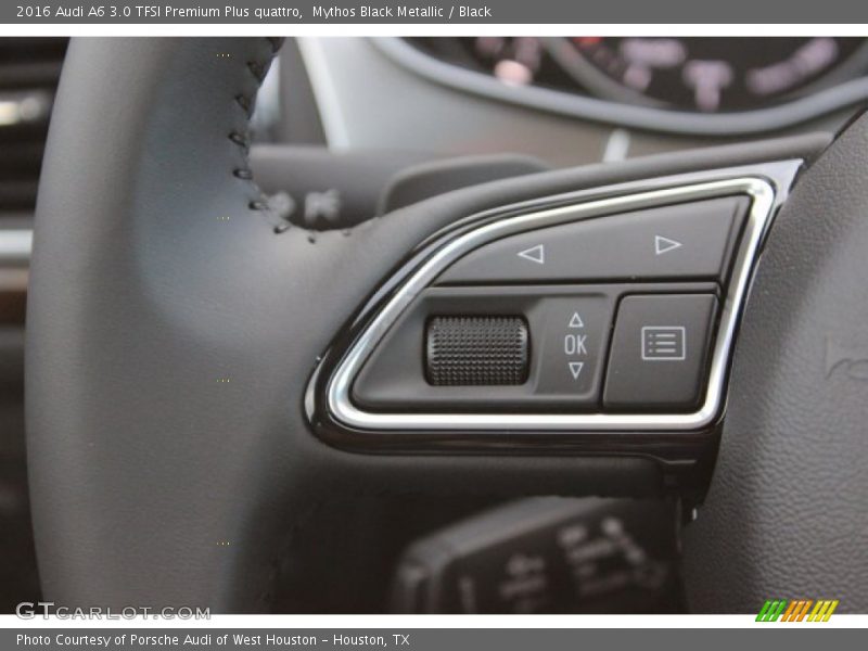 Mythos Black Metallic / Black 2016 Audi A6 3.0 TFSI Premium Plus quattro