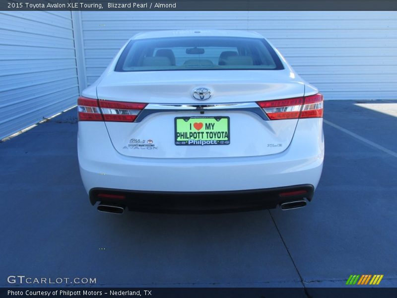 Blizzard Pearl / Almond 2015 Toyota Avalon XLE Touring