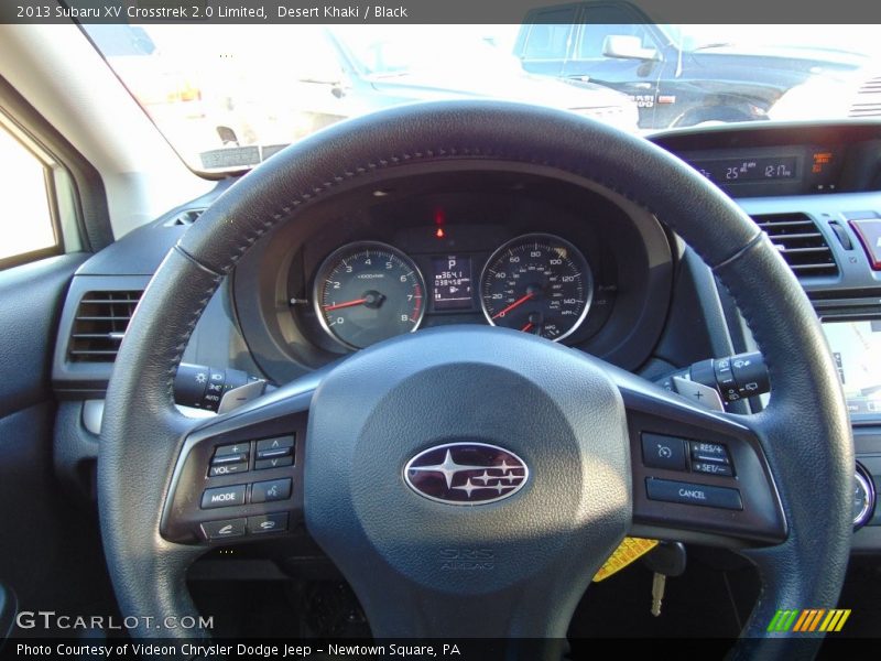 Desert Khaki / Black 2013 Subaru XV Crosstrek 2.0 Limited