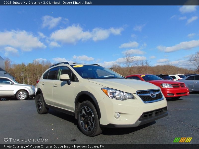 Desert Khaki / Black 2013 Subaru XV Crosstrek 2.0 Limited