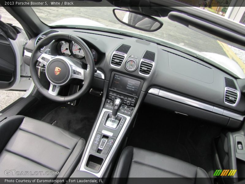 White / Black 2013 Porsche Boxster S