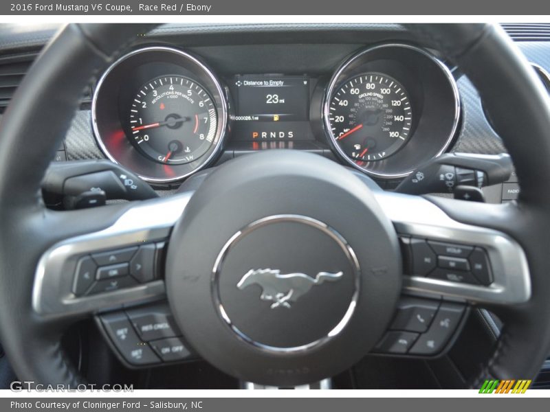 Race Red / Ebony 2016 Ford Mustang V6 Coupe