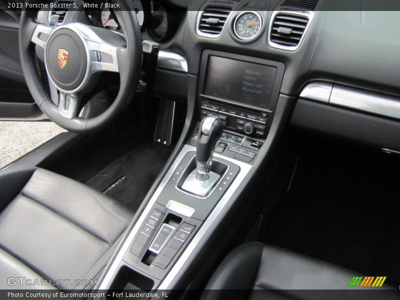 White / Black 2013 Porsche Boxster S