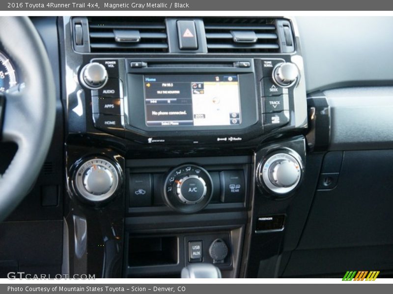 Magnetic Gray Metallic / Black 2016 Toyota 4Runner Trail 4x4