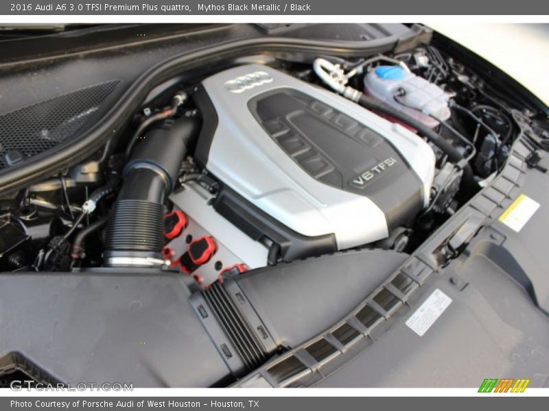 Mythos Black Metallic / Black 2016 Audi A6 3.0 TFSI Premium Plus quattro