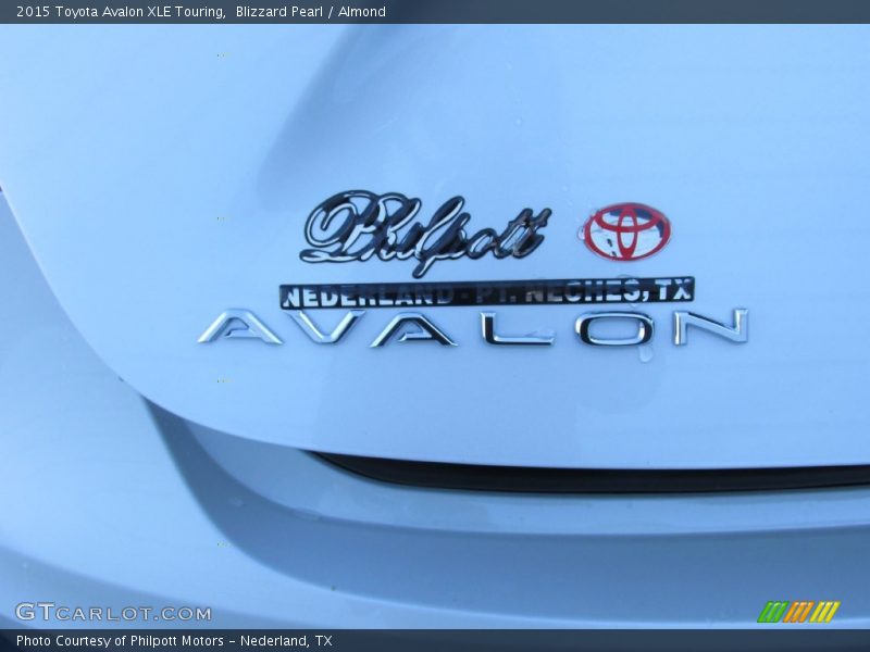 Blizzard Pearl / Almond 2015 Toyota Avalon XLE Touring