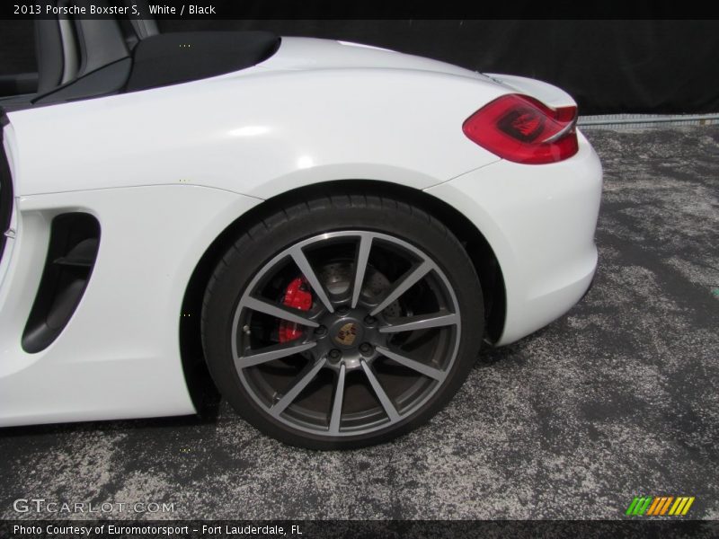 White / Black 2013 Porsche Boxster S