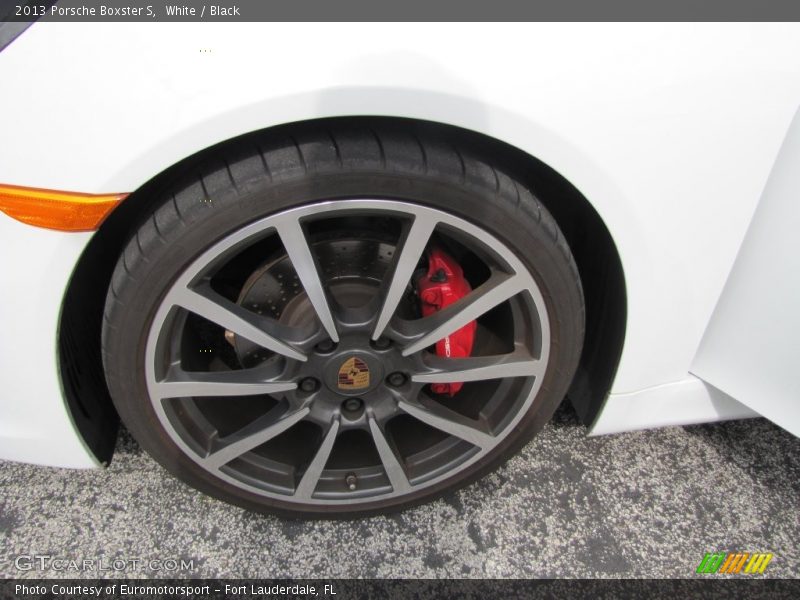 White / Black 2013 Porsche Boxster S