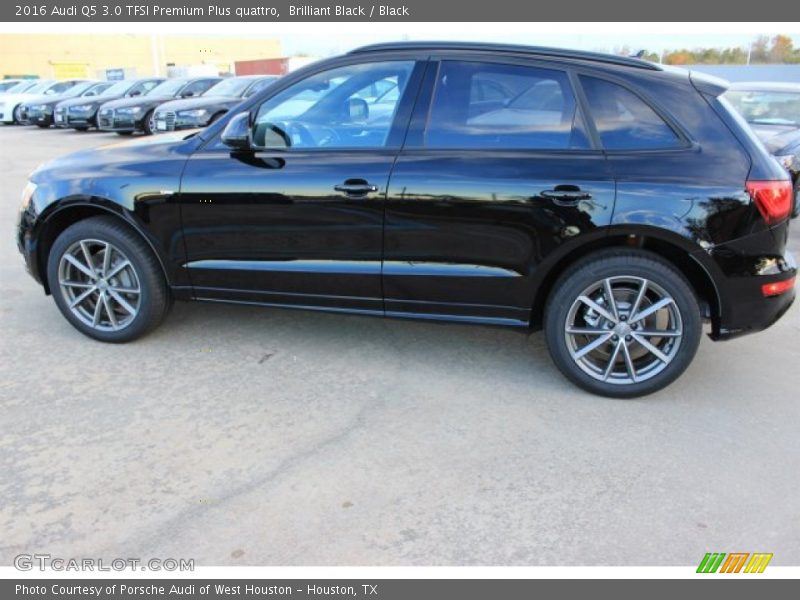 Brilliant Black / Black 2016 Audi Q5 3.0 TFSI Premium Plus quattro
