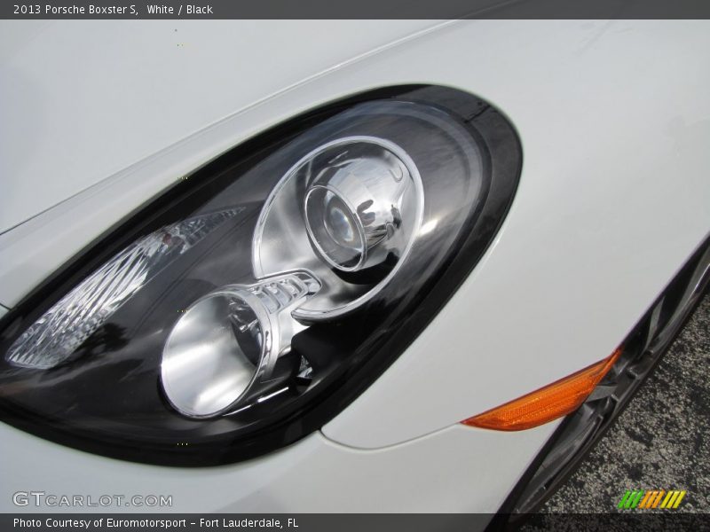 White / Black 2013 Porsche Boxster S