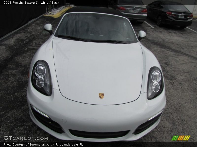 White / Black 2013 Porsche Boxster S