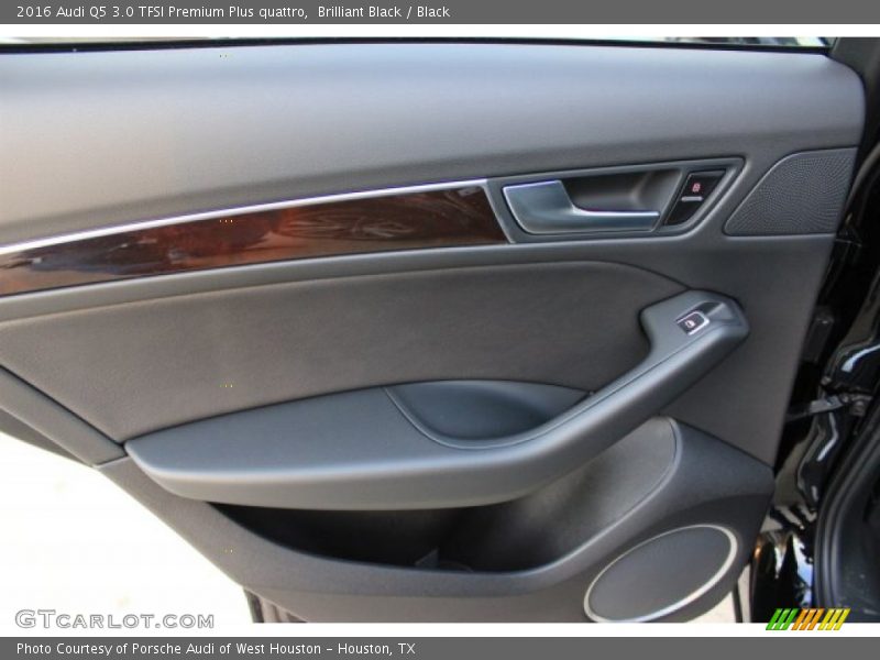 Brilliant Black / Black 2016 Audi Q5 3.0 TFSI Premium Plus quattro